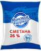 Сметана "Минская марка" 26,0% пленка 400 г