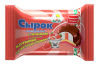 Сырок глазированный с клубника-сливки на печенье