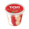 Мороженое сливочное "Биг ТОП клубника-красная смородина" пласт.стакан 250г